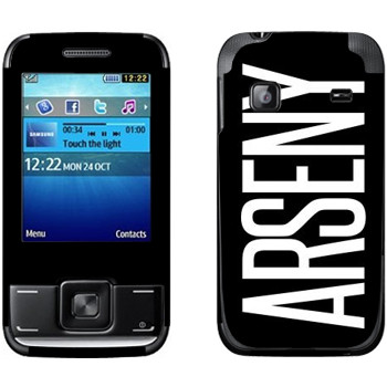   «Arseny»   Samsung E2600