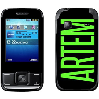   «Artem»   Samsung E2600