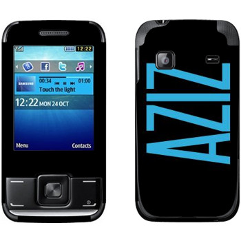   «Aziz»   Samsung E2600