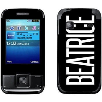   «Beatrice»   Samsung E2600