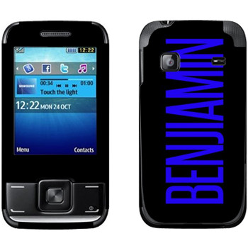   «Benjiamin»   Samsung E2600
