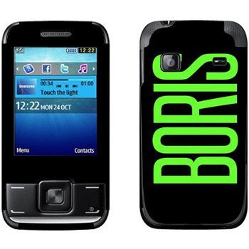   «Boris»   Samsung E2600