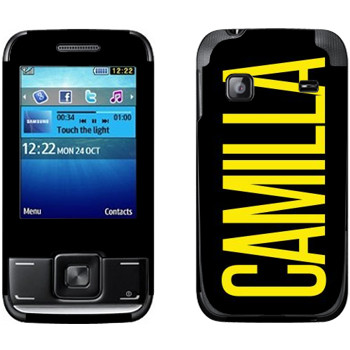   «Camilla»   Samsung E2600