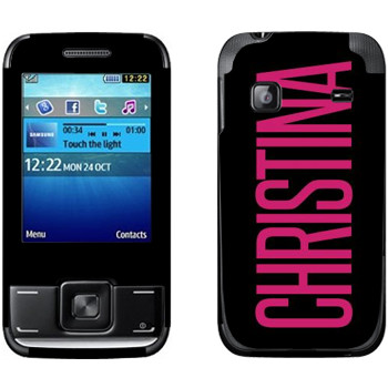   «Christina»   Samsung E2600