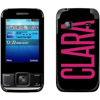   «Clara»   Samsung E2600