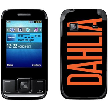   «Dahlia»   Samsung E2600