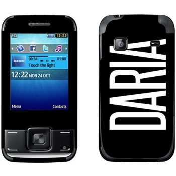   «Daria»   Samsung E2600