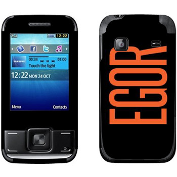   «Egor»   Samsung E2600