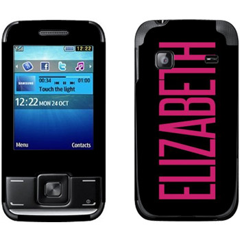   «Elizabeth»   Samsung E2600