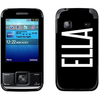   «Ella»   Samsung E2600