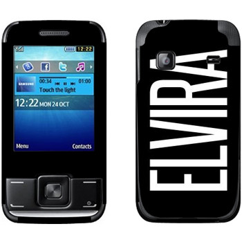   «Elvira»   Samsung E2600