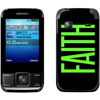   «Faith»   Samsung E2600