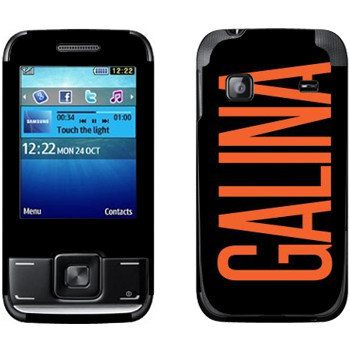   «Galina»   Samsung E2600