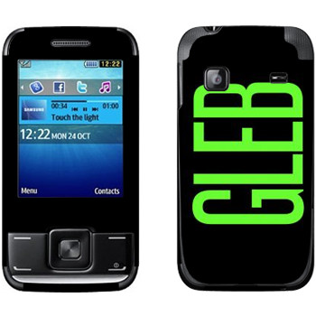   «Gleb»   Samsung E2600