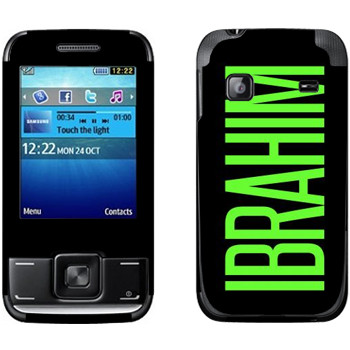   «Ibrahim»   Samsung E2600
