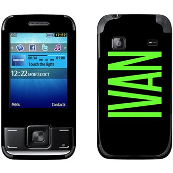  «Ivan»   Samsung E2600