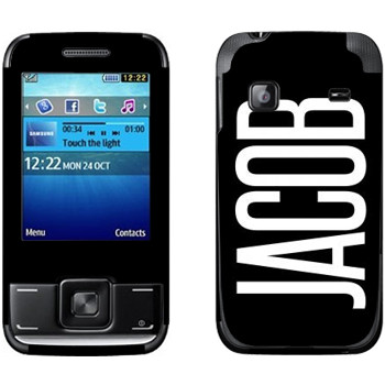   «Jacob»   Samsung E2600