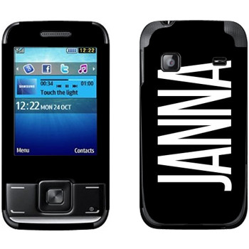   «Janna»   Samsung E2600