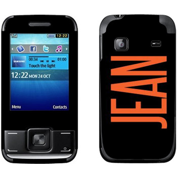   «Jean»   Samsung E2600