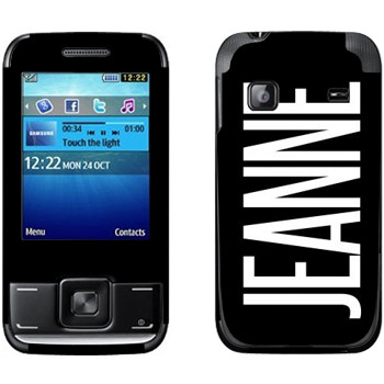   «Jeanne»   Samsung E2600