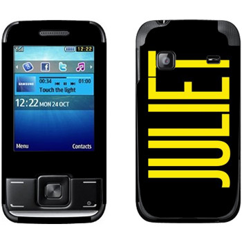   «Juliet»   Samsung E2600