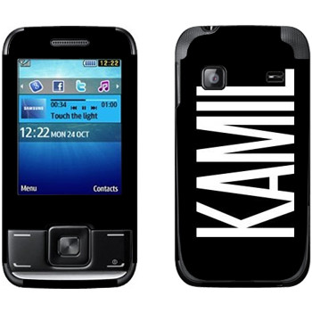   «Kamil»   Samsung E2600