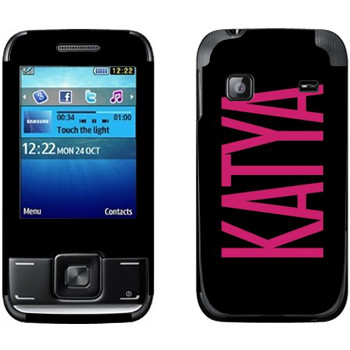   «Katya»   Samsung E2600