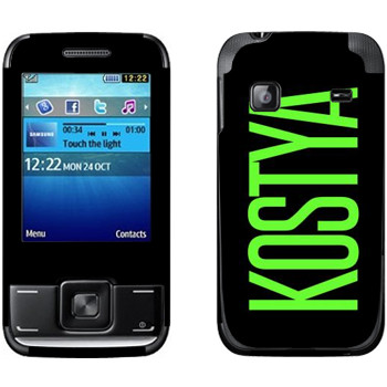   «Kostya»   Samsung E2600