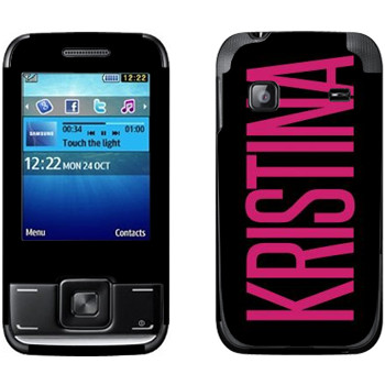   «Kristina»   Samsung E2600