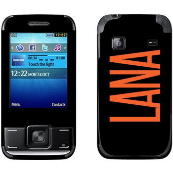   «Lana»   Samsung E2600