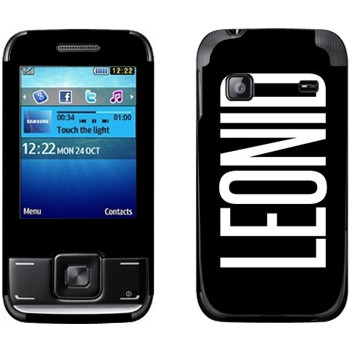   «Leonid»   Samsung E2600