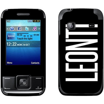   «Leonti»   Samsung E2600