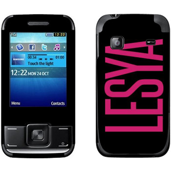   «Lesya»   Samsung E2600