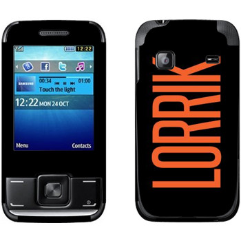   «Lorrik»   Samsung E2600