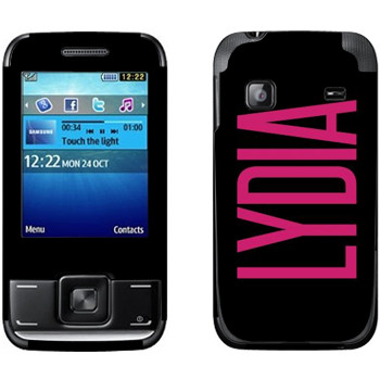   «Lydia»   Samsung E2600