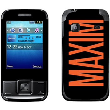  «Maxim»   Samsung E2600