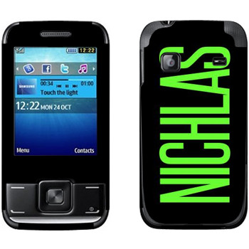   «Nichlas»   Samsung E2600