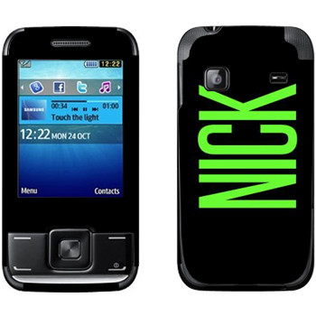   «Nick»   Samsung E2600