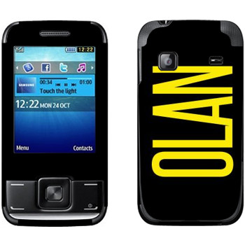   «Olan»   Samsung E2600