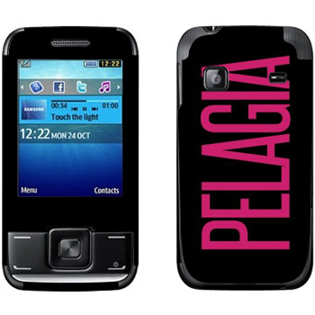   «Pelagia»   Samsung E2600