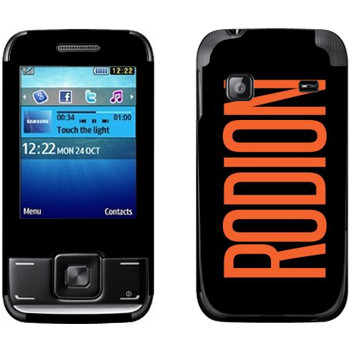   «Rodion»   Samsung E2600