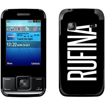   «Rufina»   Samsung E2600