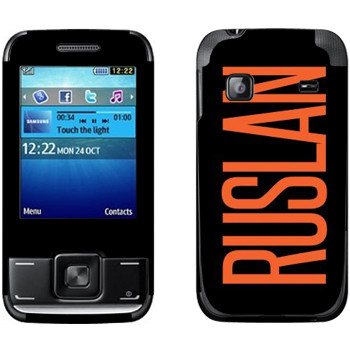   «Ruslan»   Samsung E2600