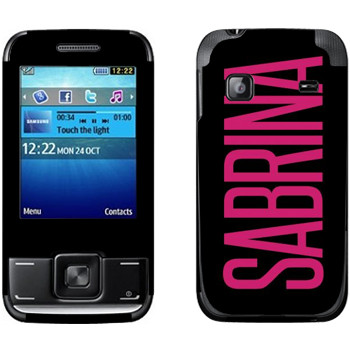   «Sabrina»   Samsung E2600