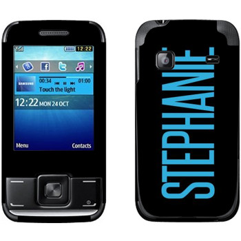   «Stephanie»   Samsung E2600