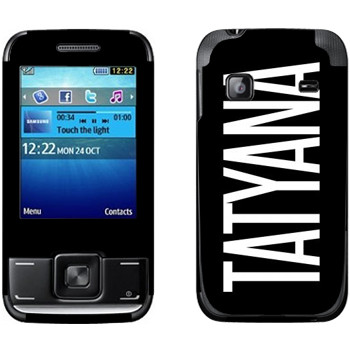   «Tatyana»   Samsung E2600