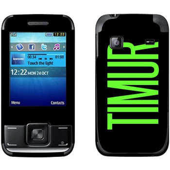   «Timur»   Samsung E2600