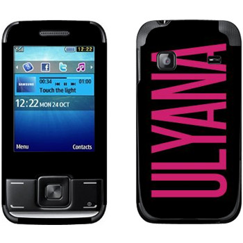   «Ulyana»   Samsung E2600