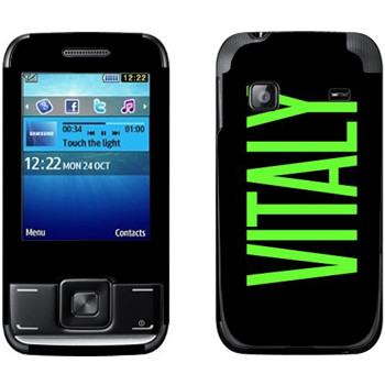   «Vitaly»   Samsung E2600