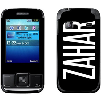   «Zahar»   Samsung E2600